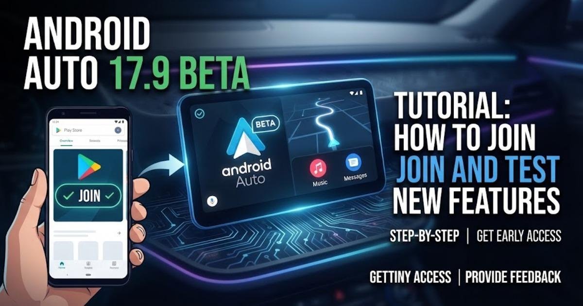 Android Auto 17.9 Beta Tutorial: How to Join and Test New Features