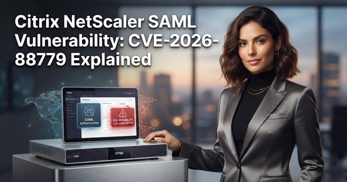Citrix NetScaler SAML Vulnerability: CVE-2026-88779 Explained