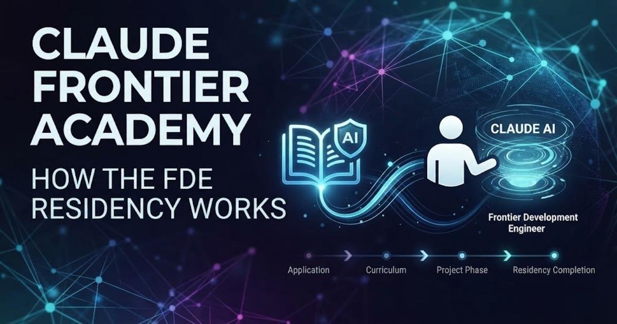 Claude Frontier Academy: How the FDE Residency Works