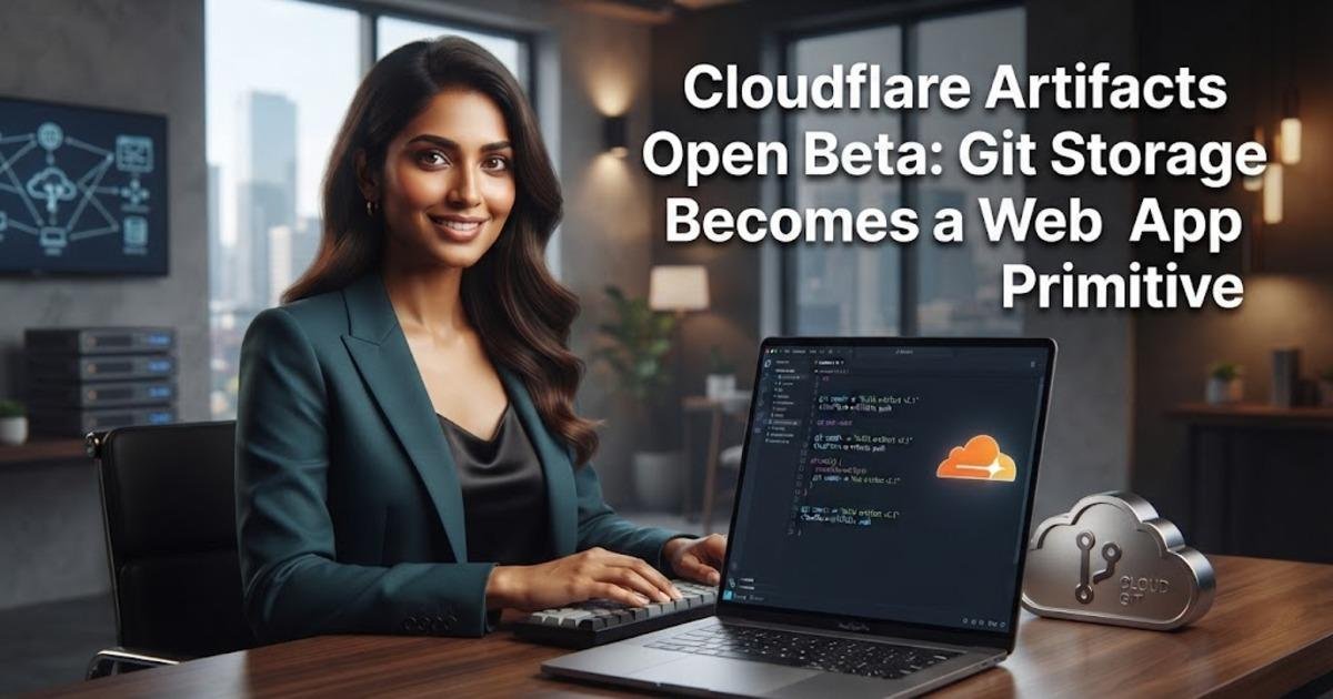 Cloudflare Artifacts Open Beta: Git Storage Becomes a Web App Primitive