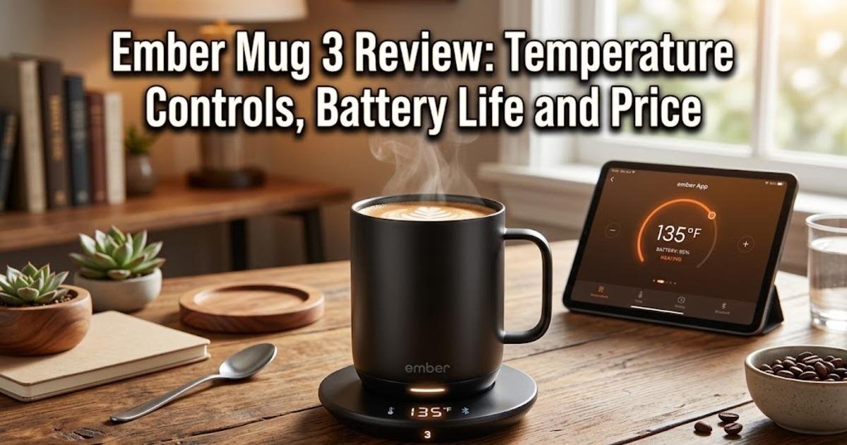 Ember Mug 3 Review: Temperature Controls, Battery Life and Price