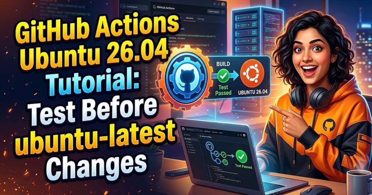 GitHub Actions Ubuntu 26.04 Tutorial: Test Before ubuntu-latest Changes