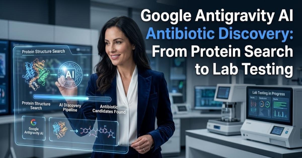 Google Antigravity AI Antibiotic Discovery: From Protein Search to Lab Testing