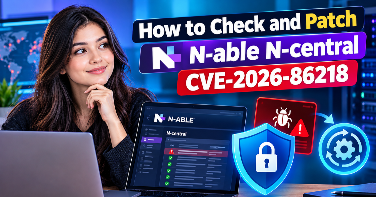 How to Check and Patch N-able N-central CVE-2026-86218