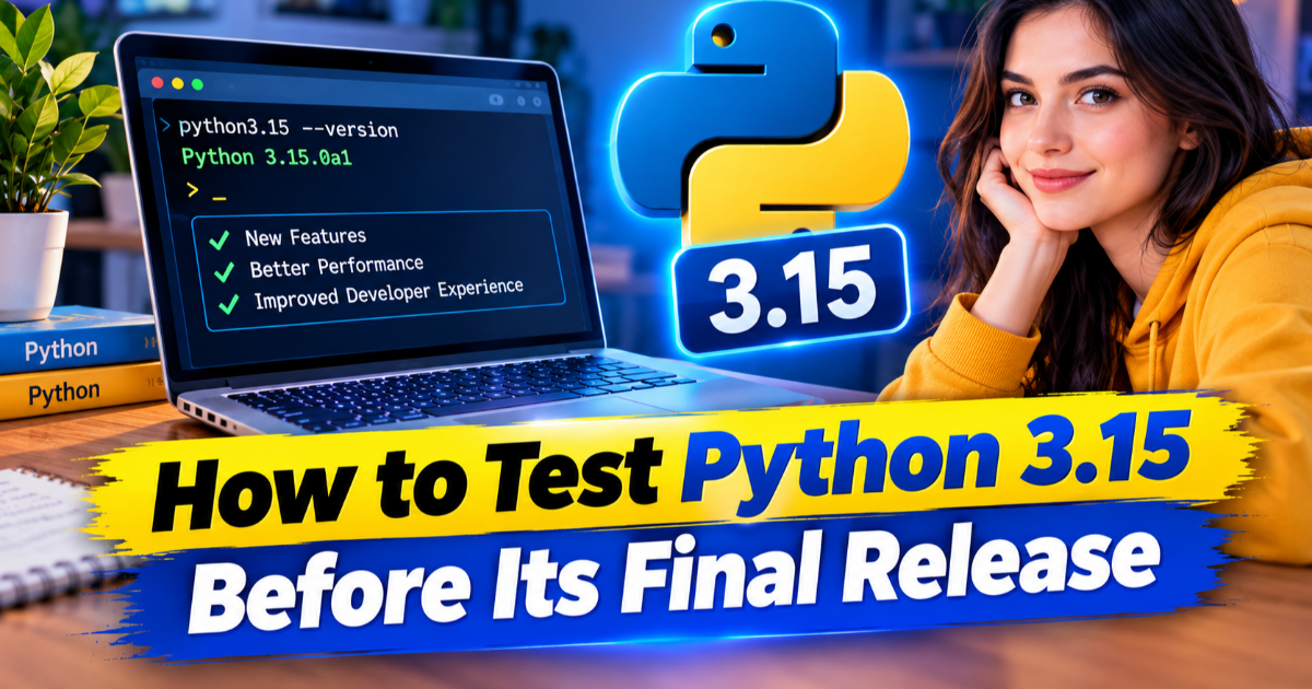 How to Test Python 3.15 Before Its Final Release