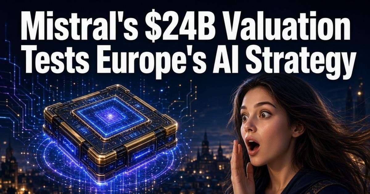 Mistral’s $24B Valuation Tests Europe’s AI Strategy