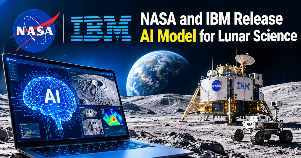 NASA and IBM Release AI Model for Lunar Science