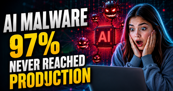 AI Malware: 97% of Samples Never Reached Production