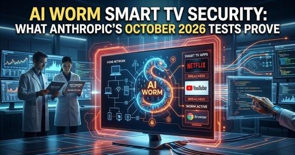AI Worm Smart TV Security: What Anthropic’s October 2026 Tests Prove