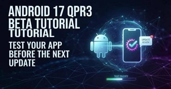 Android 17 QPR3 Beta Tutorial: Test Your App Before the Next Update