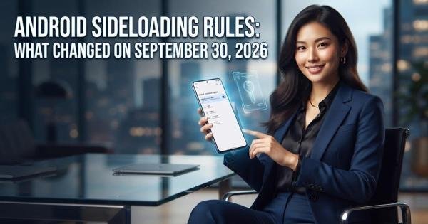 Android Sideloading Rules: What Changed on September 30, 2026