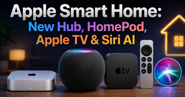 Apple Smart Home: New Hub, HomePod, Apple TV & Siri AI