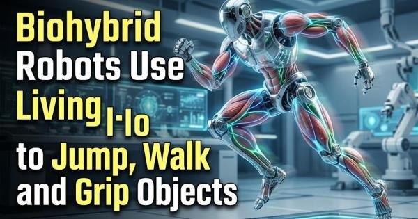 Biohybrid Robots Use Living Muscle to Jump, Walk and Grip Objects