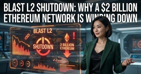 Blast L2 shutdown: Why a $2 Billion Ethereum Network Is Winding Down