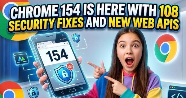 Chrome 154 Is Here With 108 Security Fixes and New Web APIs