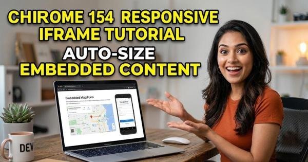 Chrome 154 Responsive Iframe Tutorial: Auto-Size Embedded Content