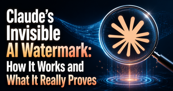 Claude’s Invisible AI Watermark: How It Works and What It Really Proves