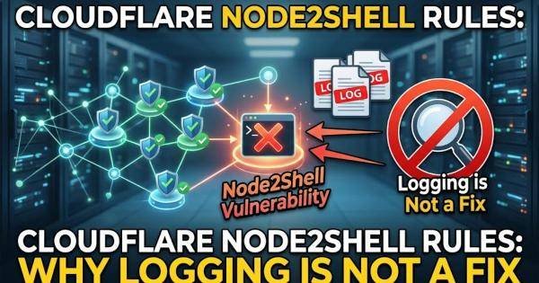 Cloudflare Node2Shell Rules: Why Logging Is Not a Fix