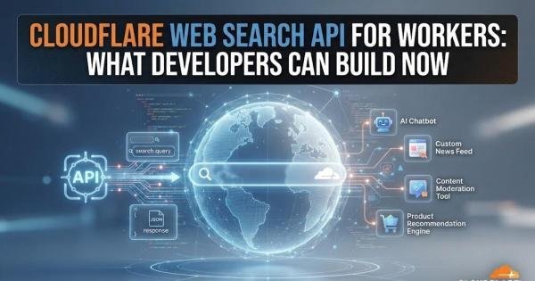 Cloudflare Web Search API for Workers: What Developers Can Build Now