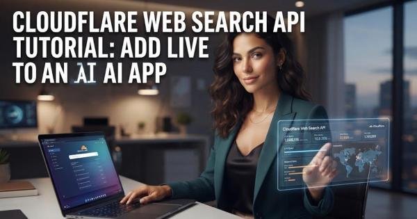Cloudflare Web Search API Tutorial: Add Live Search to an AI App