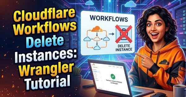 Cloudflare Workflows Delete Instances: Wrangler Tutorial