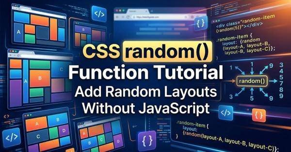 CSS random() Function Tutorial: Add Random Layouts Without JavaScript