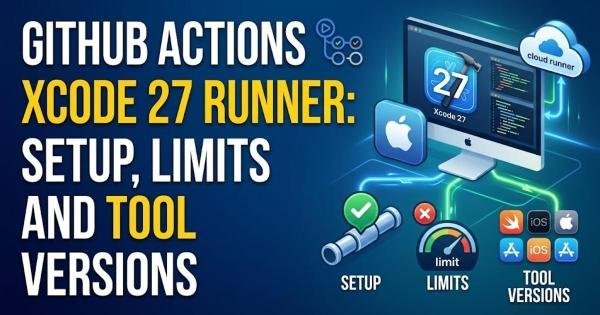 GitHub Actions Xcode 27 Runner: Setup, Limits and Tool Versions