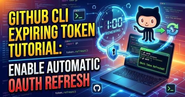 GitHub CLI Expiring Token Tutorial: Enable Automatic OAuth Refresh
