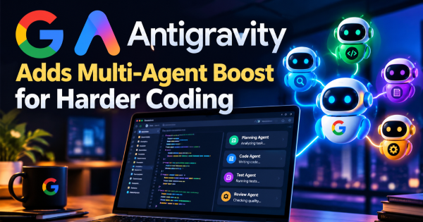 Google Antigravity Adds Multi-Agent Boost for Harder Coding