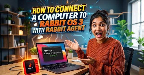 How to Connect a Computer to Rabbit OS3 with Rabbit Agent