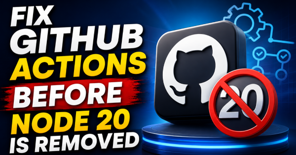 How to Fix GitHub Actions Before Node 20 Is Removed