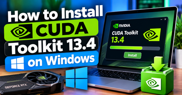 How to Install CUDA Toolkit 13.4 on Windows