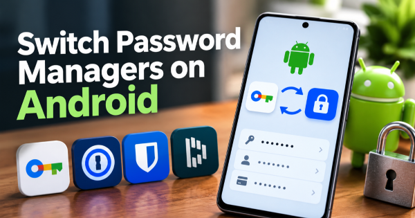 How to Switch Password Managers on Android Securely