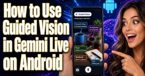 How to Use Guided Vision in Gemini Live on Android