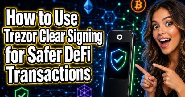 How to Use Trezor Clear Signing for Safer DeFi Transactions