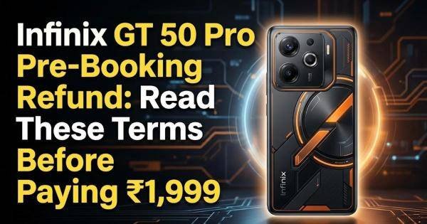 Infinix GT 50 Pro Pre-Booking Refund: Read These Terms Before Paying βΉ1,999