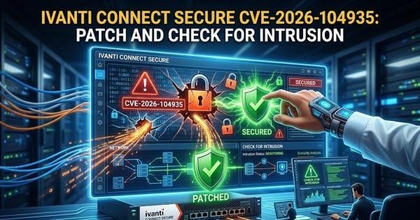 Ivanti Connect Secure CVE-2026-104935: Patch and Check for Intrusion