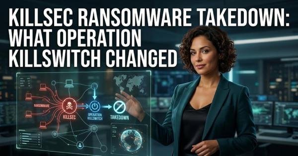 KillSec ransomware takedown: What Operation KillSwitch changed