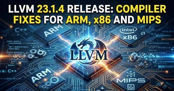 LLVM 23.1.4 Release: Compiler Fixes for ARM, x86 and MIPS
