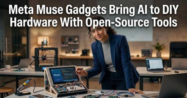 Meta Muse Gadgets Bring AI to DIY Hardware With Open-Source Tools