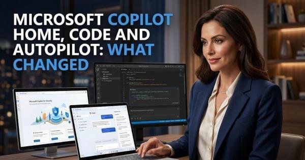 Microsoft Copilot Home, Code and Autopilot: What Changed