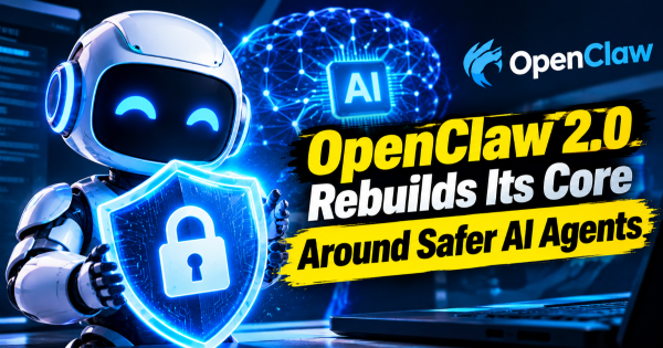 OpenClaw 2.0 Rebuilds Its Core Around Safer AI Agents