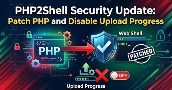 PHP2Shell Security Update: Patch PHP and Disable Upload Progress
