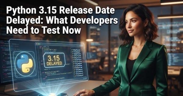 Python 3.15 Release Date Delayed: What Developers Need to Test Now