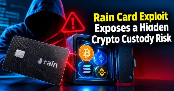 Rain Card Exploit Exposes a Hidden Crypto Custody Risk