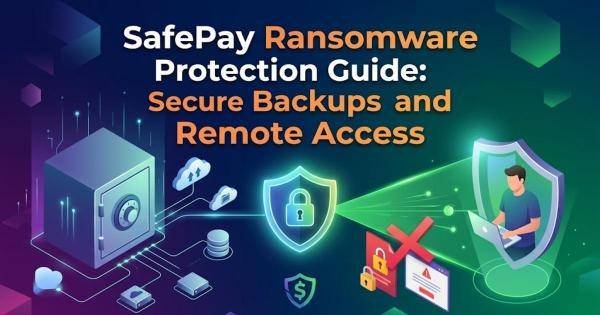 SafePay Ransomware Protection Guide: Secure Backups and Remote Access