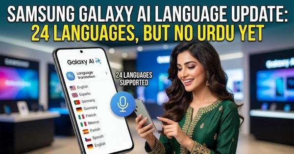 Samsung Galaxy AI Language Update: 24 Languages, but No Urdu Yet