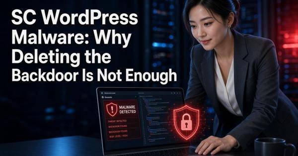 SC WordPress Malware: Why Deleting the Backdoor Is Not Enough