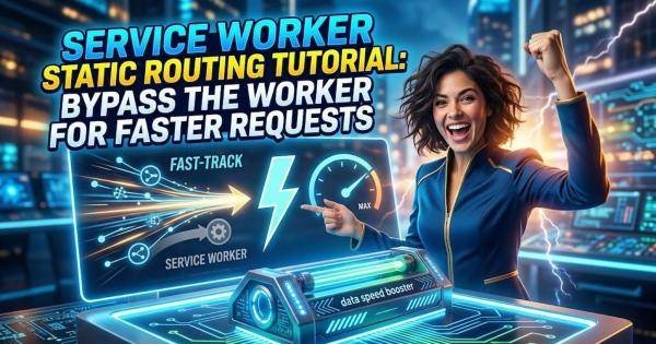 Service Worker Static Routing Tutorial: Bypass the Worker for Faster Requests