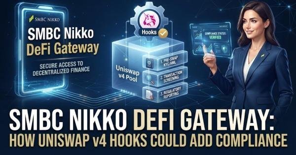 SMBC Nikko DeFi Gateway: How Uniswap v4 Hooks Could Add Compliance